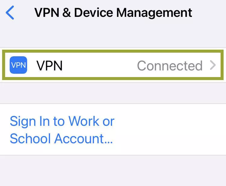 VPN Setting